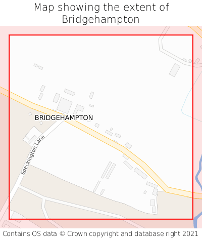 Map showing extent of Bridgehampton as bounding box