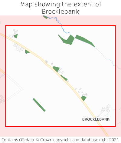 Map showing extent of Brocklebank as bounding box