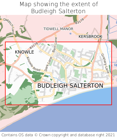 Where Is Budleigh Salterton Budleigh Salterton On A Map