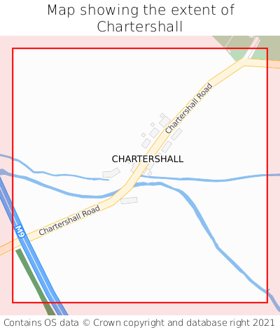 Map showing extent of Chartershall as bounding box