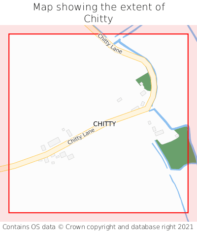 Map showing extent of Chitty as bounding box