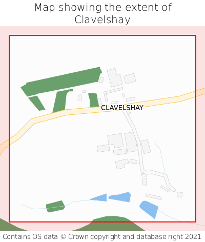 Map showing extent of Clavelshay as bounding box