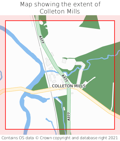 Where is Colleton Mills? Colleton Mills on a map