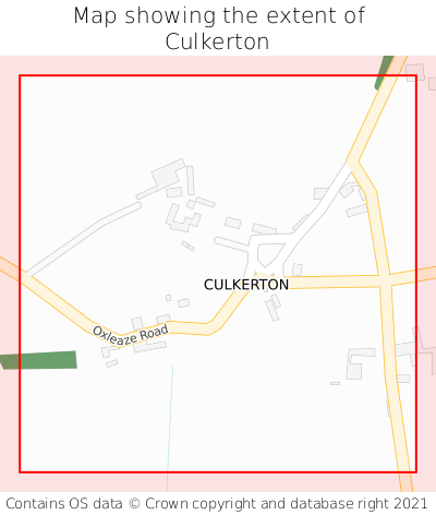 Map showing extent of Culkerton as bounding box