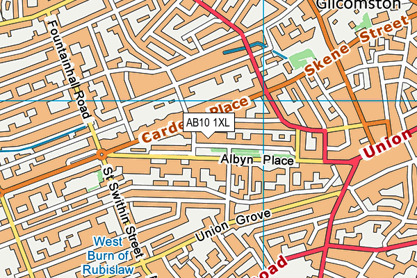 AB10 1XL map - OS VectorMap District (Ordnance Survey) AB10 1XL map - OS VectorMap District (Ordnance Survey)