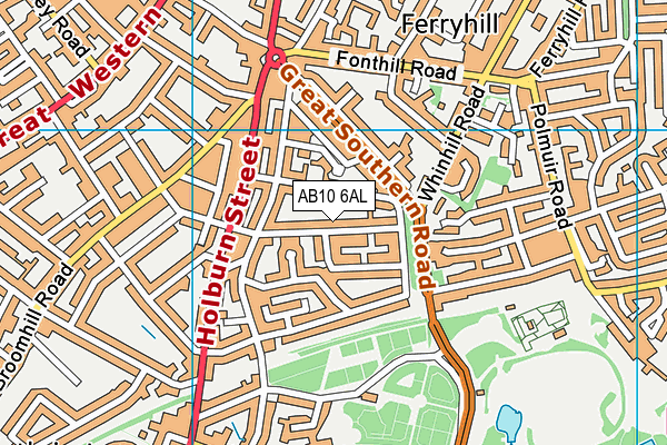AB10 6AL map - OS VectorMap District (Ordnance Survey) AB10 6AL map - OS VectorMap District (Ordnance Survey)