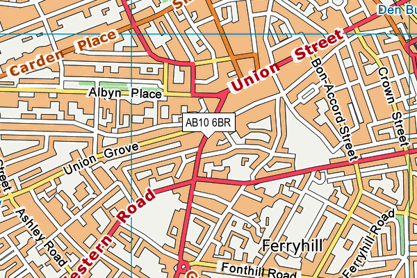 AB10 6BR map - OS VectorMap District (Ordnance Survey) AB10 6BR map - OS VectorMap District (Ordnance Survey)
