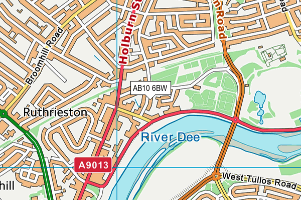AB10 6BW map - OS VectorMap District (Ordnance Survey) AB10 6BW map - OS VectorMap District (Ordnance Survey)