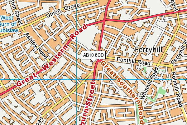 AB10 6DD map - OS VectorMap District (Ordnance Survey) AB10 6DD map - OS VectorMap District (Ordnance Survey)