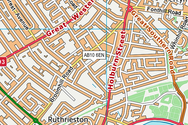 AB10 6EN map - OS VectorMap District (Ordnance Survey) AB10 6EN map - OS VectorMap District (Ordnance Survey)