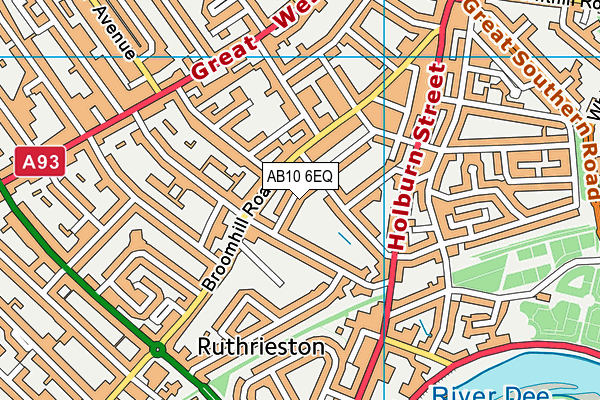AB10 6EQ map - OS VectorMap District (Ordnance Survey) AB10 6EQ map - OS VectorMap District (Ordnance Survey)