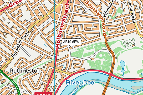 AB10 6EW map - OS VectorMap District (Ordnance Survey) AB10 6EW map - OS VectorMap District (Ordnance Survey)