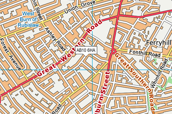 AB10 6HA map - OS VectorMap District (Ordnance Survey) AB10 6HA map - OS VectorMap District (Ordnance Survey)