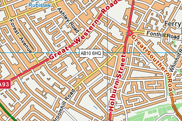 AB10 6HQ map - OS VectorMap District (Ordnance Survey) AB10 6HQ map - OS VectorMap District (Ordnance Survey)