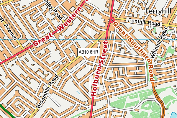 AB10 6HR map - OS VectorMap District (Ordnance Survey) AB10 6HR map - OS VectorMap District (Ordnance Survey)