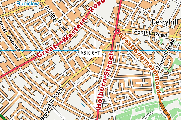 AB10 6HT map - OS VectorMap District (Ordnance Survey) AB10 6HT map - OS VectorMap District (Ordnance Survey)