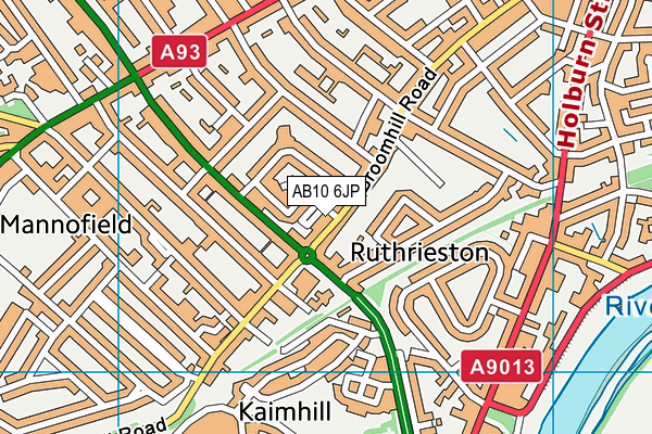 AB10 6JP map - OS VectorMap District (Ordnance Survey) AB10 6JP map - OS VectorMap District (Ordnance Survey)