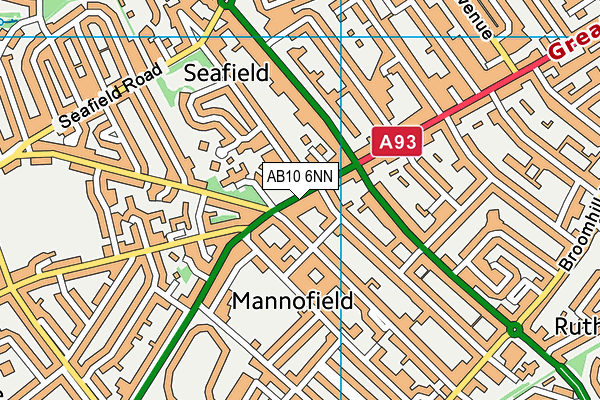 AB10 6NN map - OS VectorMap District (Ordnance Survey) AB10 6NN map - OS VectorMap District (Ordnance Survey)