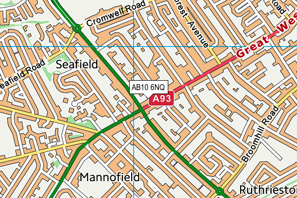AB10 6NQ map - OS VectorMap District (Ordnance Survey) AB10 6NQ map - OS VectorMap District (Ordnance Survey)