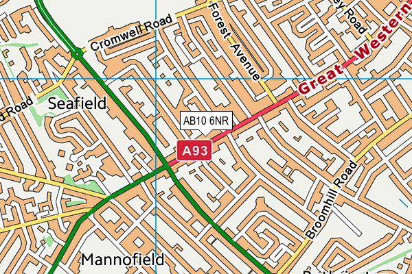 AB10 6NR map - OS VectorMap District (Ordnance Survey) AB10 6NR map - OS VectorMap District (Ordnance Survey)