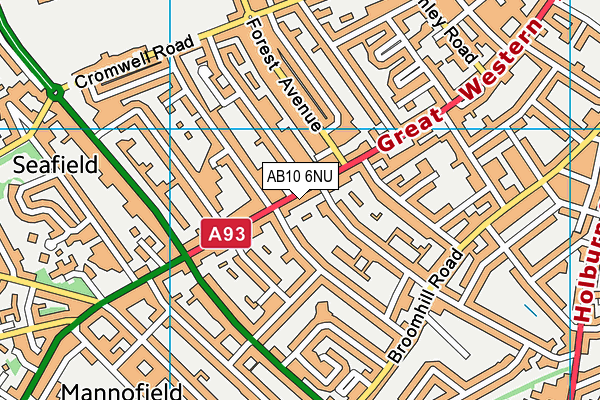 AB10 6NU map - OS VectorMap District (Ordnance Survey) AB10 6NU map - OS VectorMap District (Ordnance Survey)