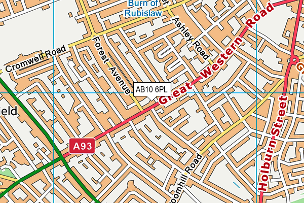 AB10 6PL map - OS VectorMap District (Ordnance Survey) AB10 6PL map - OS VectorMap District (Ordnance Survey)