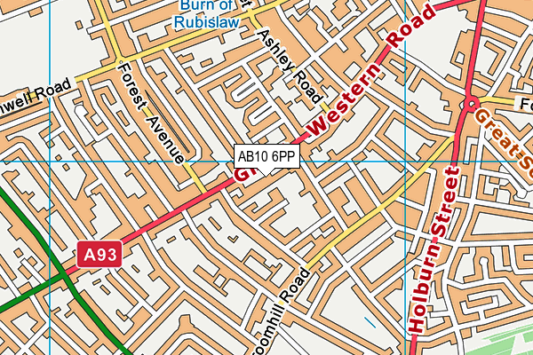 AB10 6PP map - OS VectorMap District (Ordnance Survey) AB10 6PP map - OS VectorMap District (Ordnance Survey)