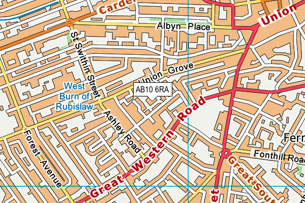 AB10 6RA map - OS VectorMap District (Ordnance Survey) AB10 6RA map - OS VectorMap District (Ordnance Survey)