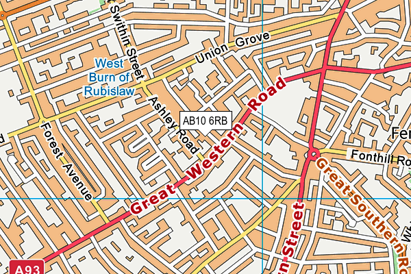 AB10 6RB map - OS VectorMap District (Ordnance Survey) AB10 6RB map - OS VectorMap District (Ordnance Survey)