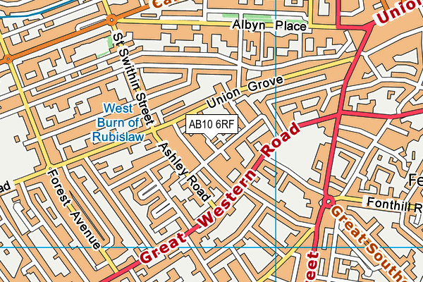 AB10 6RF map - OS VectorMap District (Ordnance Survey) AB10 6RF map - OS VectorMap District (Ordnance Survey)