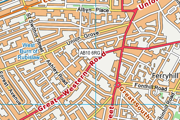 AB10 6RG map - OS VectorMap District (Ordnance Survey) AB10 6RG map - OS VectorMap District (Ordnance Survey)