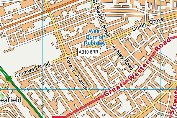 AB10 6RR map - OS VectorMap District (Ordnance Survey) AB10 6RR map - OS VectorMap District (Ordnance Survey)