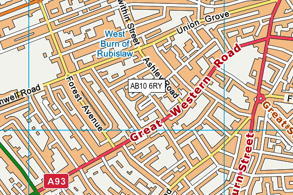 AB10 6RY map - OS VectorMap District (Ordnance Survey) AB10 6RY map - OS VectorMap District (Ordnance Survey)