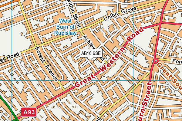AB10 6SE map - OS VectorMap District (Ordnance Survey) AB10 6SE map - OS VectorMap District (Ordnance Survey)
