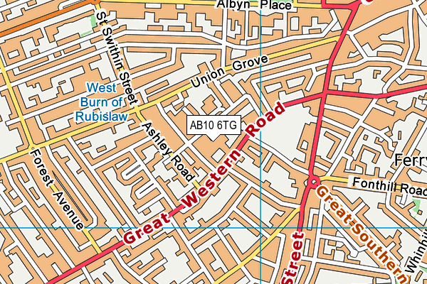 AB10 6TG map - OS VectorMap District (Ordnance Survey) AB10 6TG map - OS VectorMap District (Ordnance Survey)