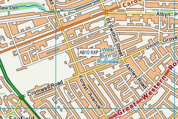 AB10 6XP map - OS VectorMap District (Ordnance Survey) AB10 6XP map - OS VectorMap District (Ordnance Survey)
