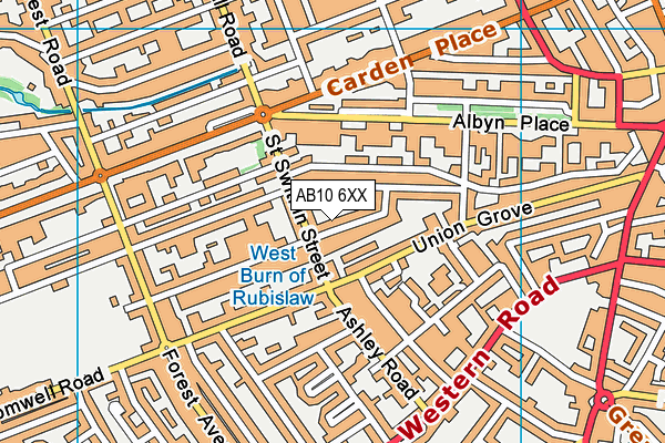 AB10 6XX map - OS VectorMap District (Ordnance Survey) AB10 6XX map - OS VectorMap District (Ordnance Survey)