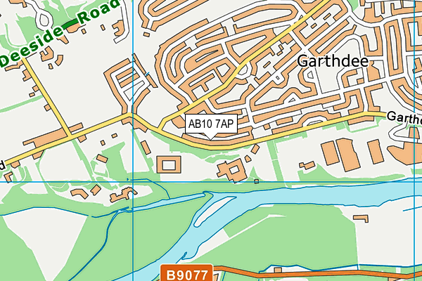 AB10 7AP map - OS VectorMap District (Ordnance Survey) AB10 7AP map - OS VectorMap District (Ordnance Survey)