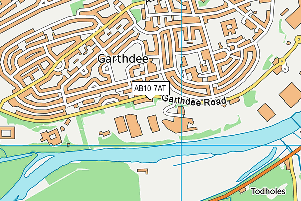 AB10 7AT map - OS VectorMap District (Ordnance Survey) AB10 7AT map - OS VectorMap District (Ordnance Survey)