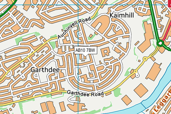AB10 7BW map - OS VectorMap District (Ordnance Survey) AB10 7BW map - OS VectorMap District (Ordnance Survey)