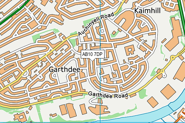 AB10 7DP map - OS VectorMap District (Ordnance Survey) AB10 7DP map - OS VectorMap District (Ordnance Survey)