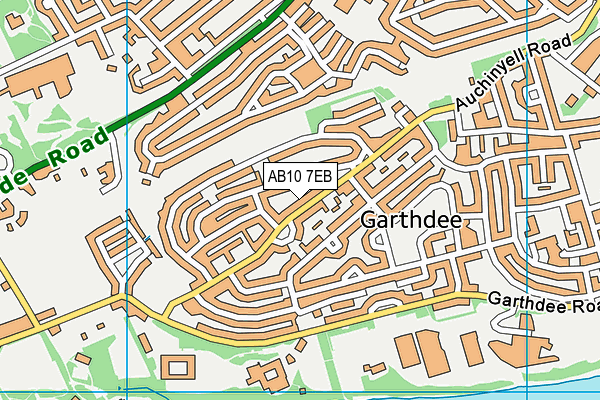AB10 7EB map - OS VectorMap District (Ordnance Survey) AB10 7EB map - OS VectorMap District (Ordnance Survey)