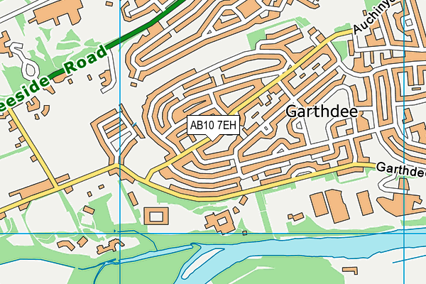 AB10 7EH map - OS VectorMap District (Ordnance Survey) AB10 7EH map - OS VectorMap District (Ordnance Survey)