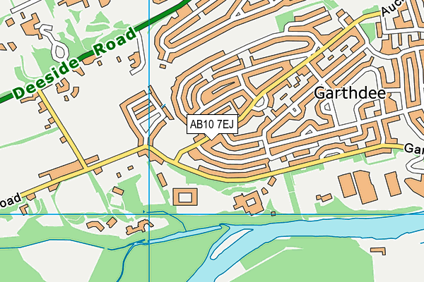 AB10 7EJ map - OS VectorMap District (Ordnance Survey) AB10 7EJ map - OS VectorMap District (Ordnance Survey)