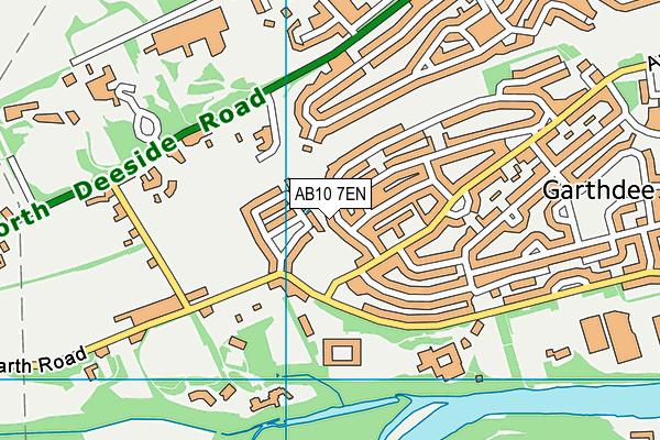 AB10 7EN map - OS VectorMap District (Ordnance Survey) AB10 7EN map - OS VectorMap District (Ordnance Survey)