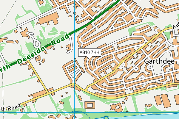 AB10 7HH map - OS VectorMap District (Ordnance Survey) AB10 7HH map - OS VectorMap District (Ordnance Survey)