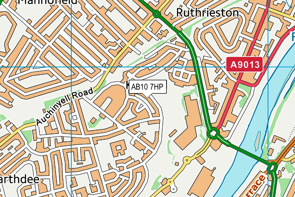 AB10 7HP map - OS VectorMap District (Ordnance Survey) AB10 7HP map - OS VectorMap District (Ordnance Survey)