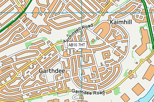 AB10 7HT map - OS VectorMap District (Ordnance Survey) AB10 7HT map - OS VectorMap District (Ordnance Survey)