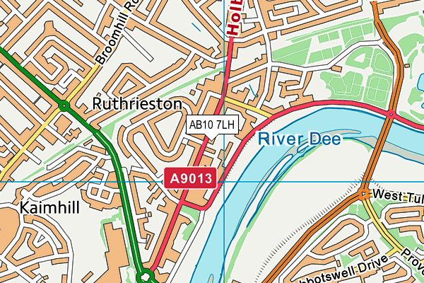 AB10 7LH map - OS VectorMap District (Ordnance Survey) AB10 7LH map - OS VectorMap District (Ordnance Survey)