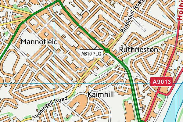 AB10 7LQ map - OS VectorMap District (Ordnance Survey) AB10 7LQ map - OS VectorMap District (Ordnance Survey)